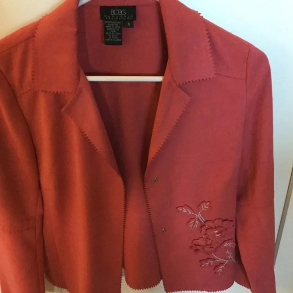 BCBG Red Soft Blazer - Picture 13 of 16